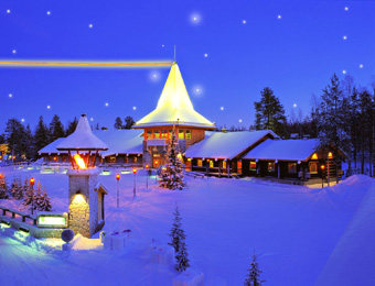 Wintervakantie in Lapland - Santa Claus Village